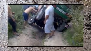 #10. Нива перевернулась на бездорожье [АВТО 4x4]