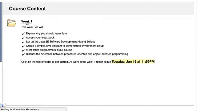 CIS171 Week 1 Intro смотреть онлайн