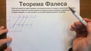 Теорема Фалеса #23