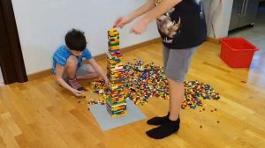 Самая высокая башня из лего