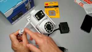 Wi Fi камера 6MP с 2 объективами