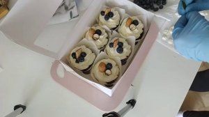 Капкейки. Красивый декор капкейков. Заказчик будет в восторге!