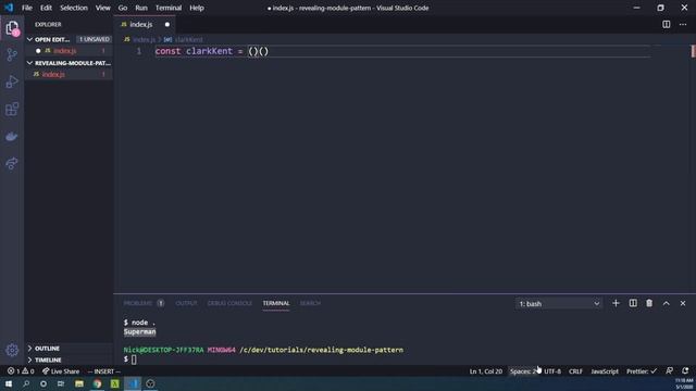 The Revealing Module Pattern in JavaScript