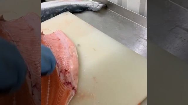 Разделка на филе лосося/форели смотреть онлайн