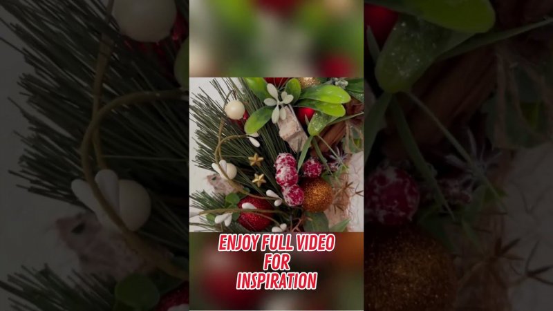 DECORATE YOU HOME WITH DIY WREATH #christmascrafting #christmaswreath #creativecrafting