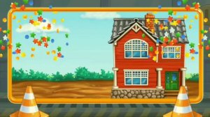 Build a House - Frame and Finishing | #TractorToddler_games_for_kids | #Android #IOS #Gameplay #3