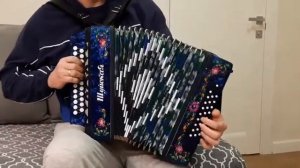 Гармонь Шуйская,  До# мажор.  "Верила верила верю"