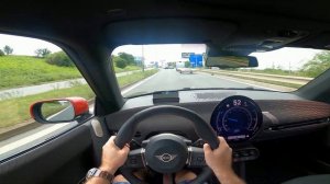 2024 MINI Cooper SE John Cooper Works | ТЕСТ-ДРАЙВ POV