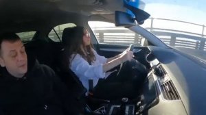 Занятие по вождению в автошколе «Колесо» №5