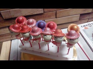 Кейк попсы. Рецепт. Шляпки. Простой шоколадный бисквит. Cake Pops.Темперируем шоколад. Recipe