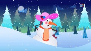 пять немного снеговик | дети видео | рождественские песни | Christmas Songs | Five Little Snowmen