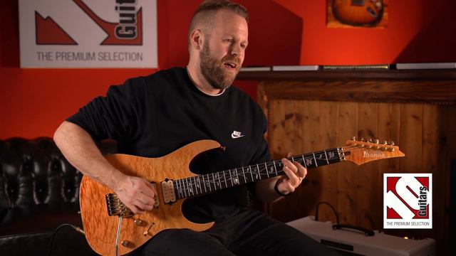 2016 Ibanez JCRG13BEM-OA Custom Guitar Craft Division Ltd. Edition | Guitar Demo смотреть онлайн