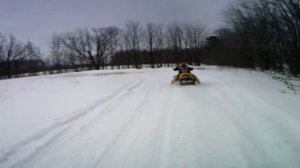 Snowcross Practice - MXZX 440 (3/13/11)