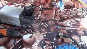 Ремонт автомобильного  компрессора для подкачки шин