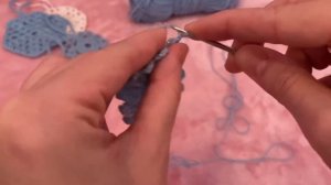 Вяжем снежинку к Новому году/Вязание крючком