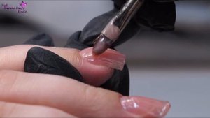 Коррекция Гелем ЖЕЛЕ Cosmoprofi/ Нежнейший Дизайн Ногтей плоской кистью/ Татьяна Бугрий