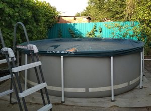 Как быстро слить воду из бассейна