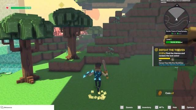 #Sandbox | Defeat The Thieves #SPEEDRUN | Border Town of Tang Dynasty guide quest walkthrough alpha смотреть онлайн