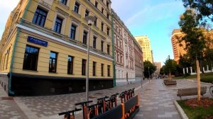 ⁴ᴷ⁵⁰ Walking Moscow: Sunset - Patriarshiy Most, Yakimanskaya Naberezhnaya to Bol'shaya Yakimanka St