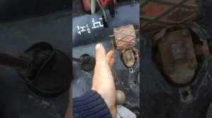 Переключанiэ передач на тракторi т25 старого зрозка