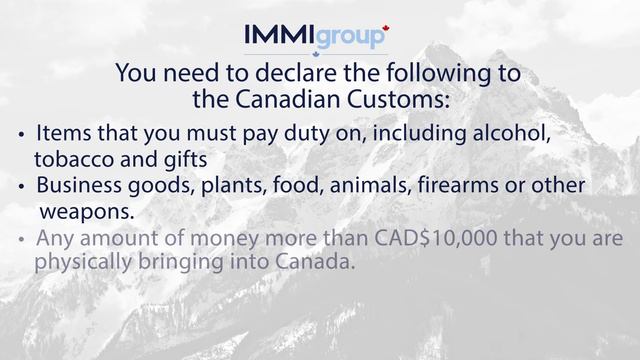 What do I need to declare at Canadian Customs? смотреть онлайн