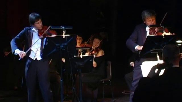 Uto Ughi,Guido Rimonda,Bach Double violin concerto Orchestra Camerata Ducale - Concerto live смотреть онлайн