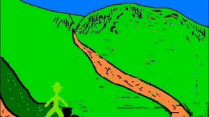 Мультик про то, как человек придумал колесо и оседлал дикую лошадь!