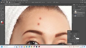 Photoshop tutorial part 6 | spot healing brush tool, patch tool, content aware tool |Photoshop Hind