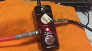 Mooer Black Secret (Distortion) Bass Demo