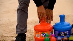 How to make 7up Logo with Cement & Orbeez, Big Coca Cola, Fanta vs Mentos and Popular Sodas