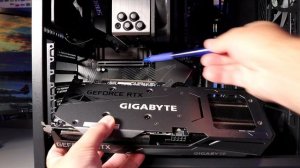 How To Install a Graphics Card in a PC (Gigabyte GeForce RTX 3060 Install)