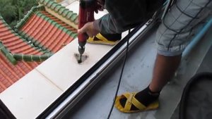 Прйевор-1, монтаж закладных крепления ограждения 17.10.14