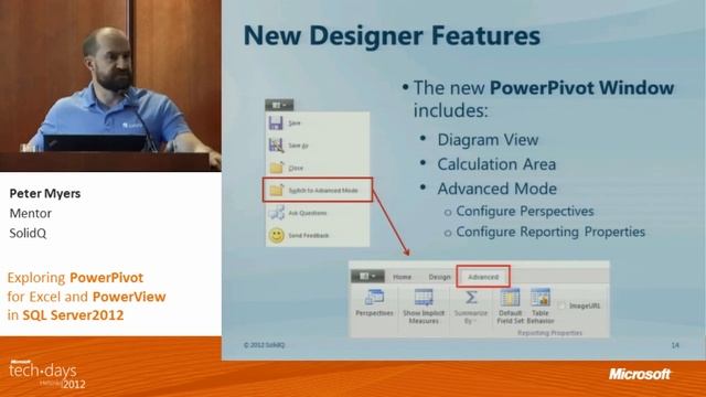 Exploring PowerPivot for Exel and PowerView in SQL Server 2012 смотреть онлайн