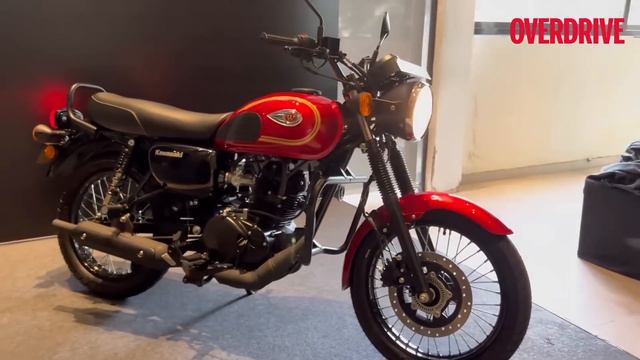 Kawasaki W 175 walk-around review - lighter alternative to RE | OVERDRIVE смотреть онлайн