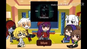 Undertale reacts to sans AU themes
