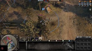 Company of Heroes 2 Сложный бой против бота Потому что бот был умнее чем навпарник дуб