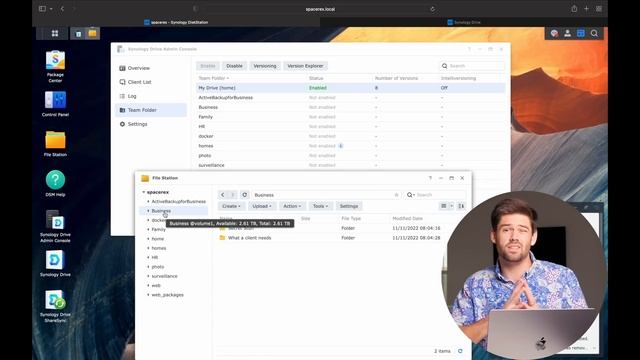 How to setup Synology Drive for a Business (awesome business tool for Synology) смотреть онлайн