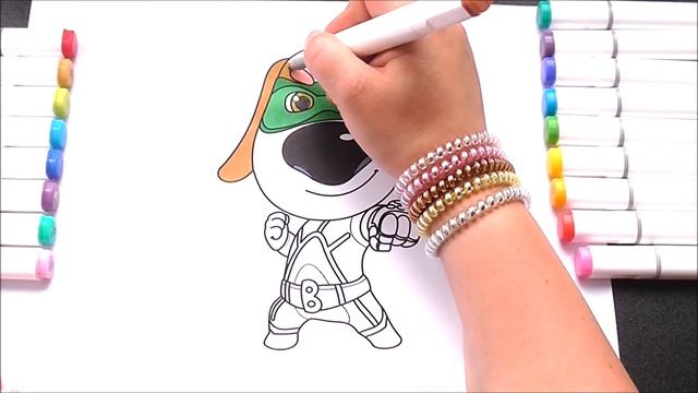 Набор Инструментов Мультик Раскраска для Детей Рисуем Раскраски для Малышей смотреть онлайн