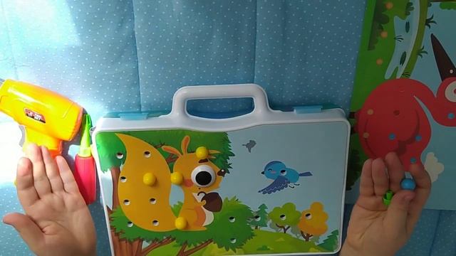 Обзор детского конструктора Игра от STEM Детские инструменты StayHome and play WithMe