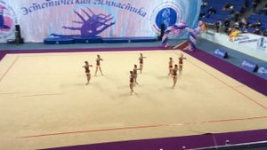 Эстетическая гимнастика. Фантазия Мытищи. Раменское. Категория 8-10 лет.