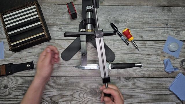 Заточка финки сталь 65х13, оксид алюминия + алмаз МС-1 на финише. смотреть онлайн