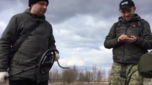 Таким способом можно найти золото везде! Старинные пуговицы -  позолоченная пуговичная гирька !