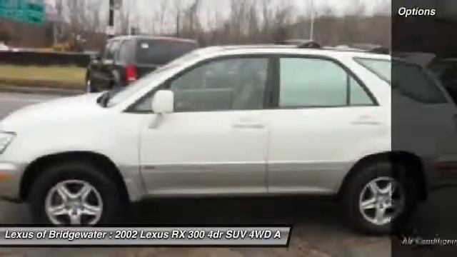 2002 Lexus RX 300 4dr SUV 4WD AWD SUV Bridgewater NJ 08807 смотреть онлайн