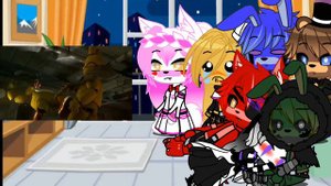 Реакция на ,,NOT THE END" . #fnaf #gacha #Reg _Days #gachaclub #gachalife #youtube