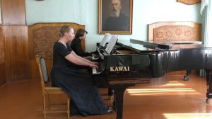 Р.Шуман Andante cantabile , обработка для двух фортепиано Адольфа Готлиба.