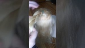 Плетение косы наоборот (обратная)