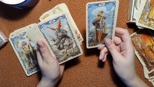 Мои колоды Таро в стиле Арт-нуво. Обзор и болталка.