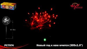 РС7974 Новый год к нам мчится