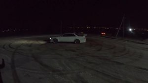 Toyota Mark 2 Tourer V .Дрифт.Первый снег.