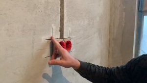 Монтаж шумо-изоляционных подрозетников
